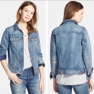 Madewell The Jean Jacket In Ellery Wash XS